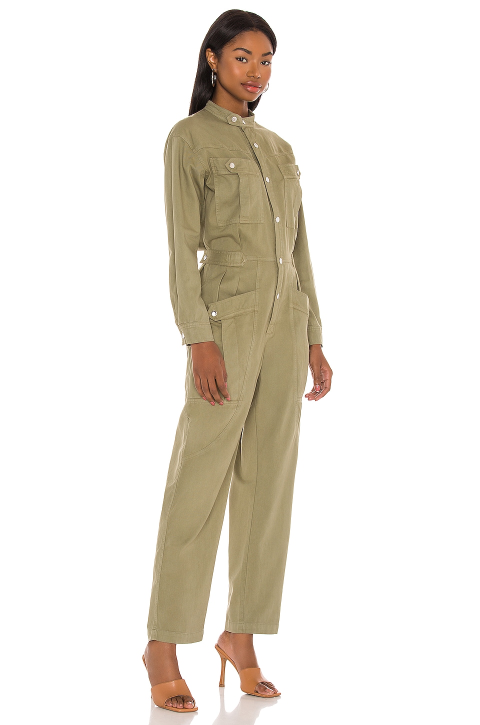 OVERLOVER Nichols Jumpsuit in Sage