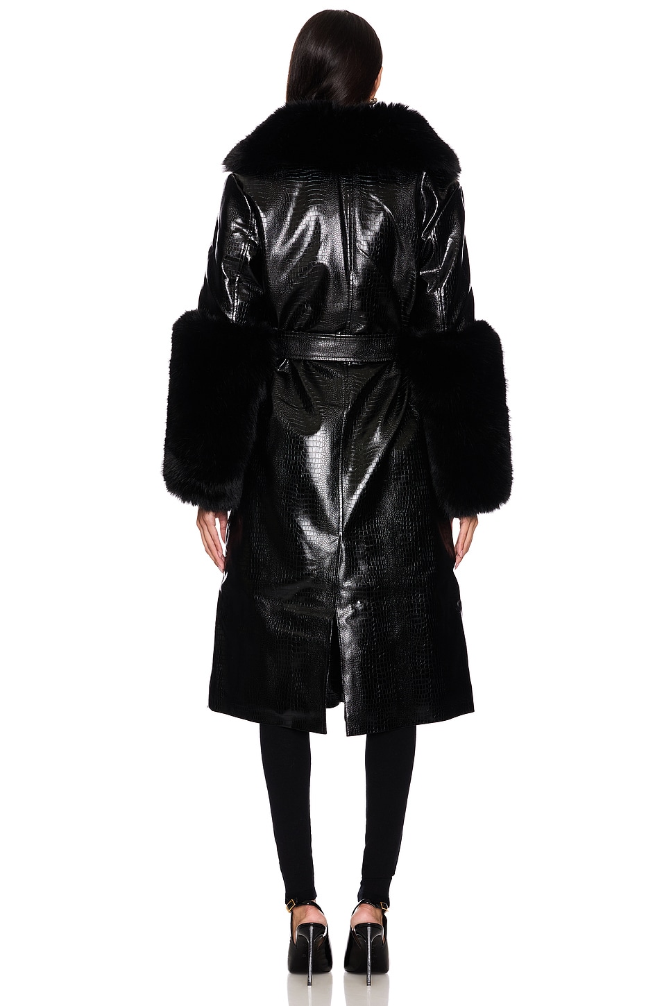 Astrid Faux Fur Coat