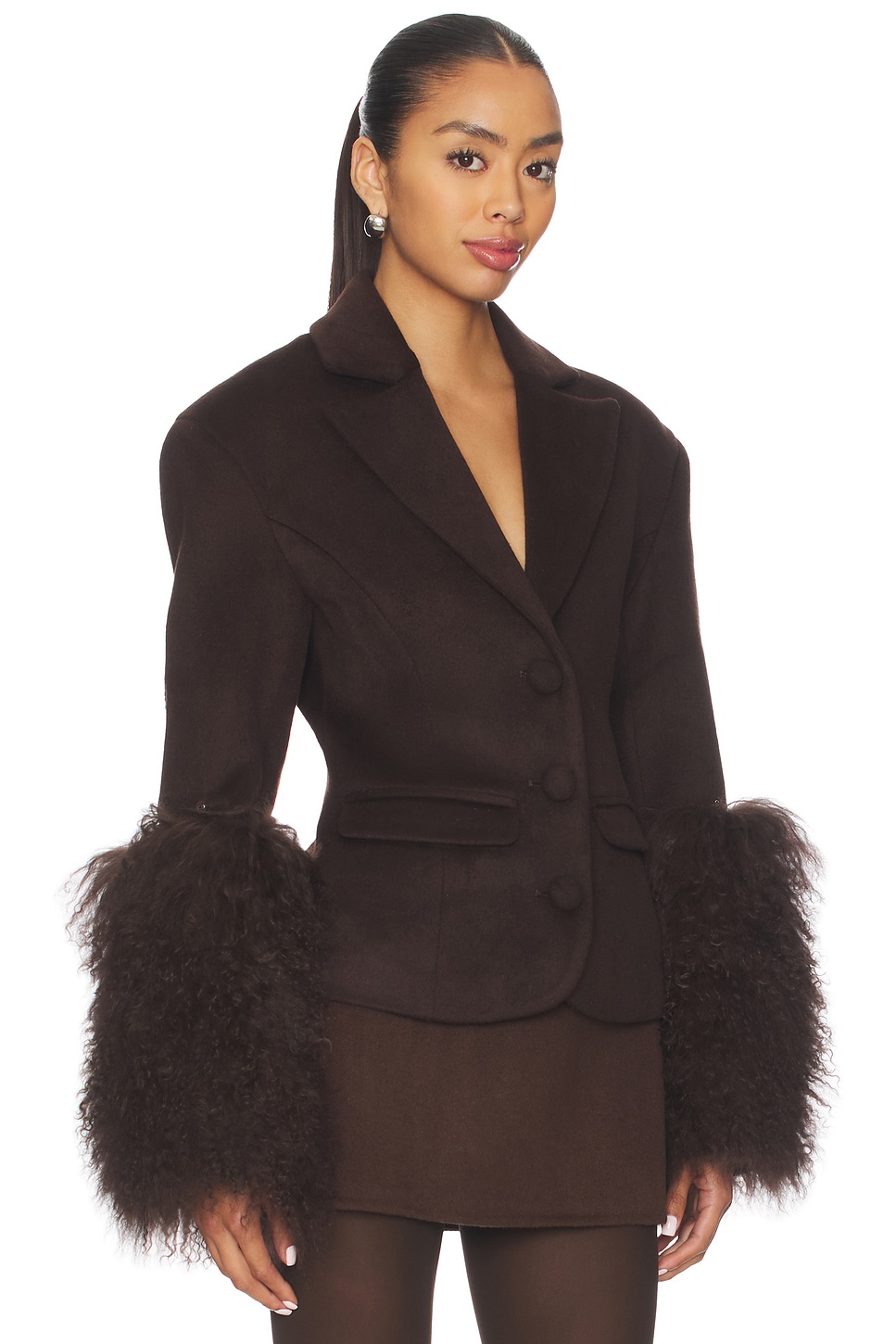 Frances Wool Blazer - thumbnail 3