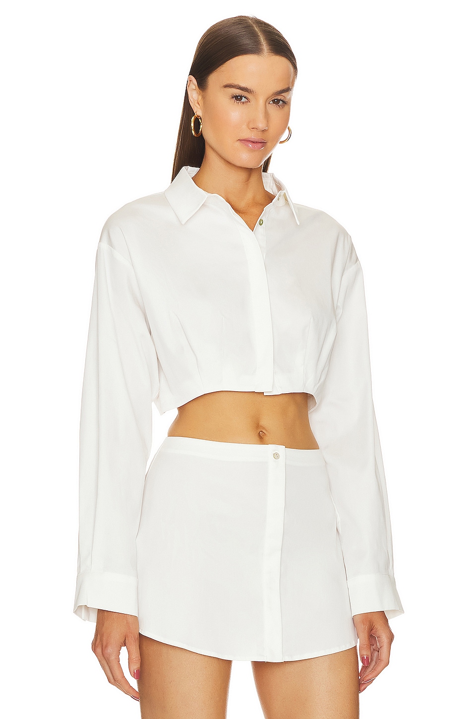 OW Collection BELLA 크롭 셔츠