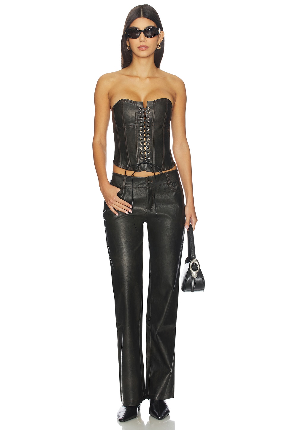 Sable Corset Top