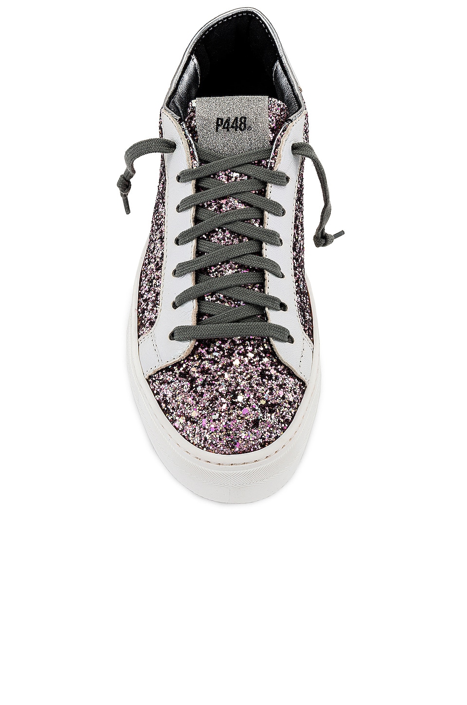 P448 Thea Sneaker in Pink Glitter | REVOLVE