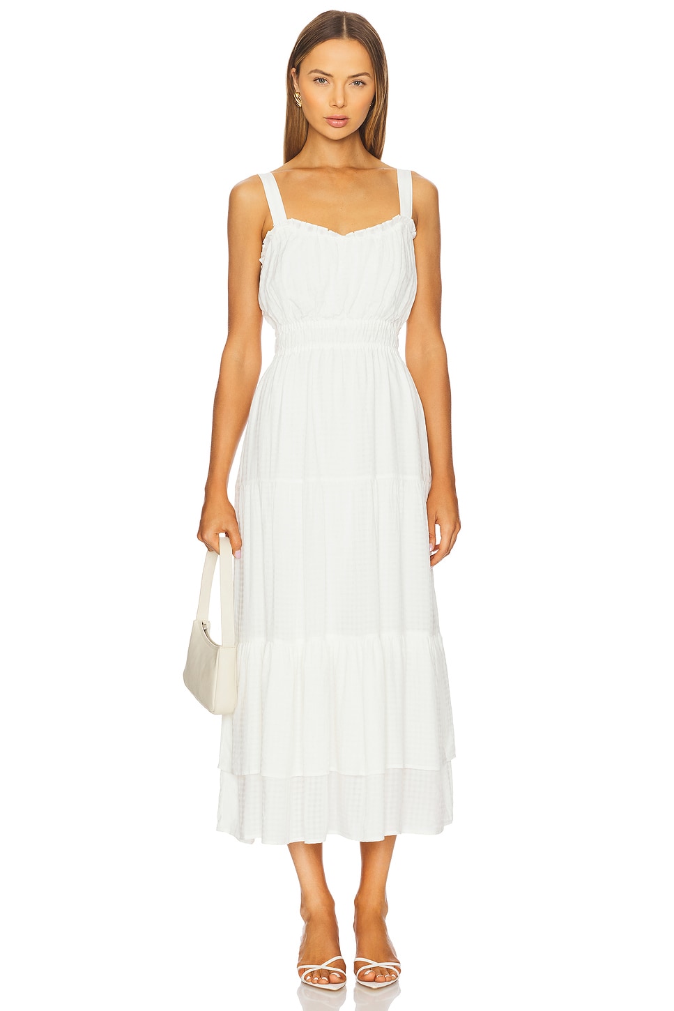 PAIGE PERSIMMON ドレス Persimmon Dress - White - PAIGE