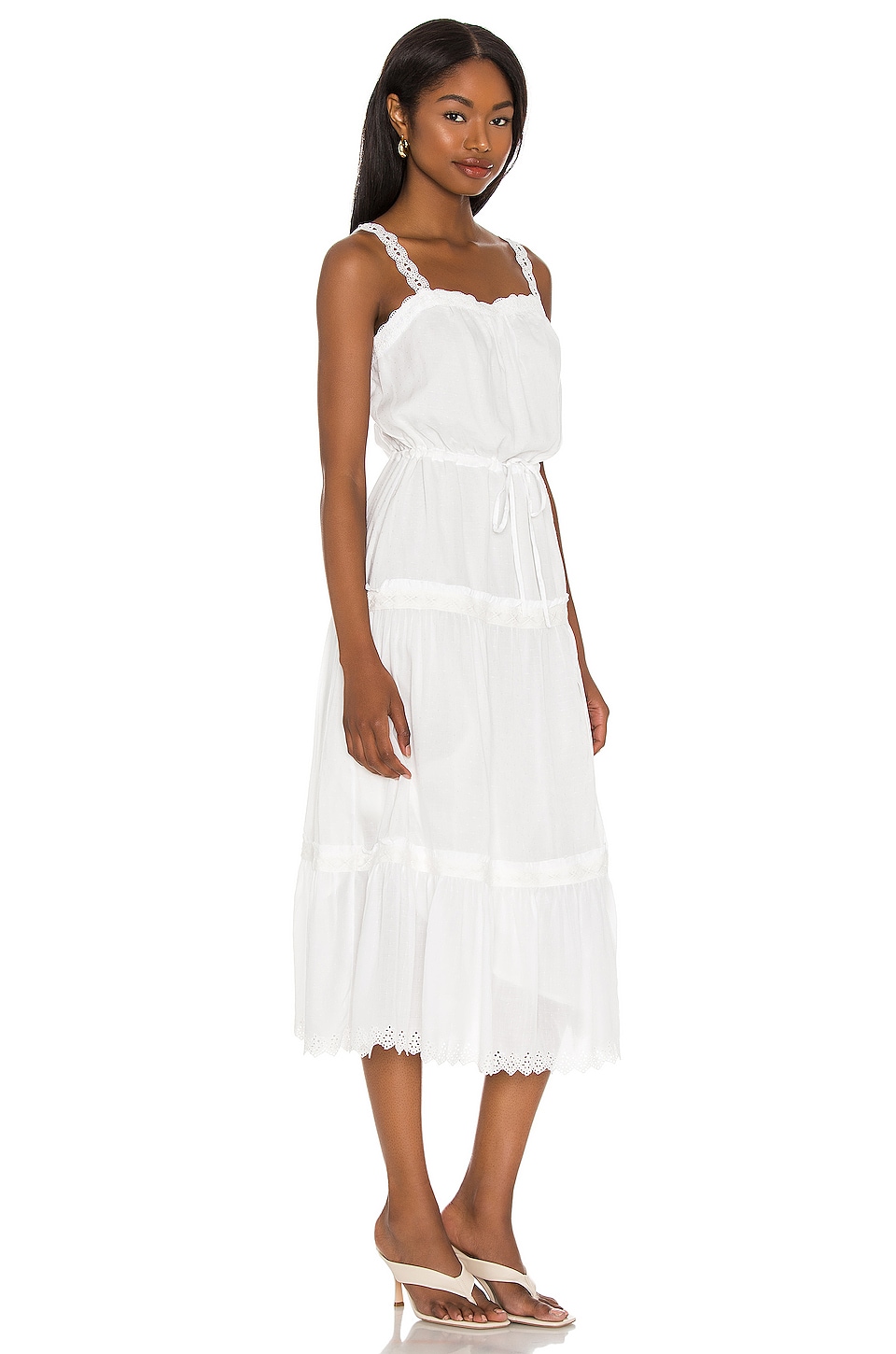 PAIGE Amity Dress in White | REVOLVE