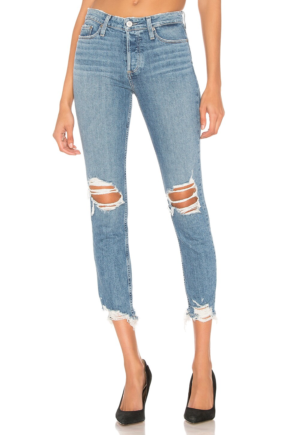 PAIGE Vintage Hoxton Ankle Peg in Novi 