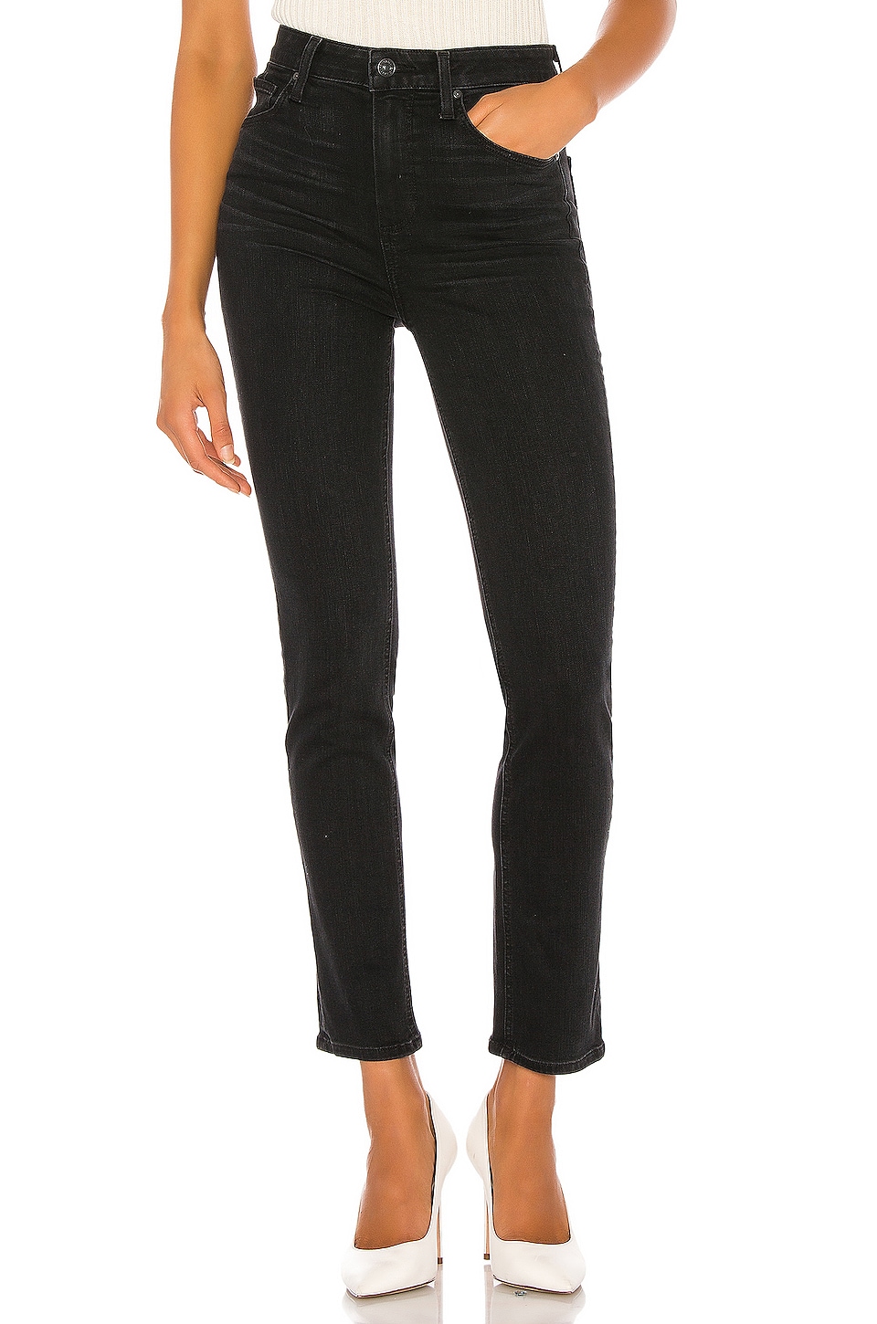 paige sarah slim jeans black willow