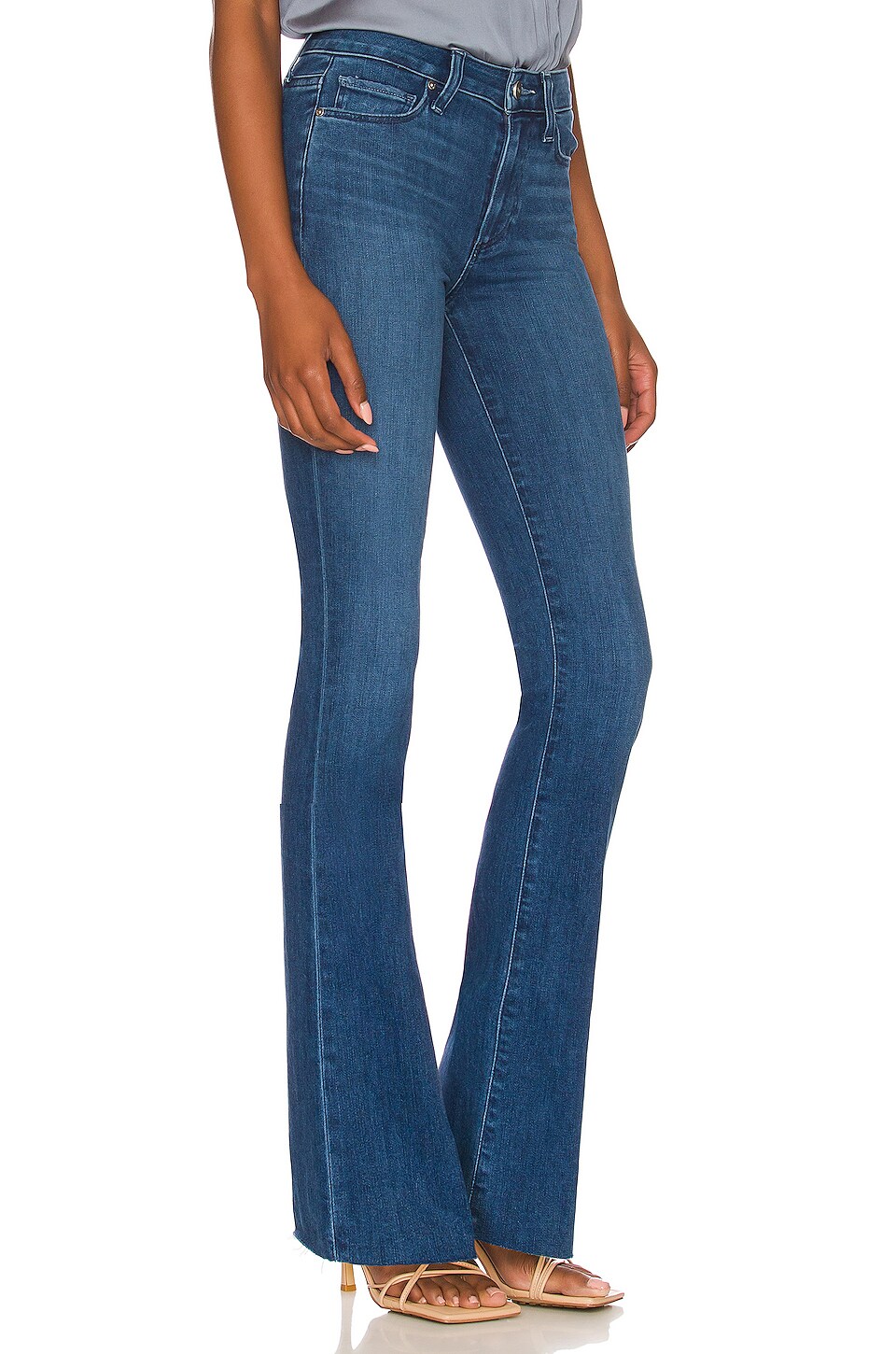 PAIGE High Rise Manhattan Boot in Dreams