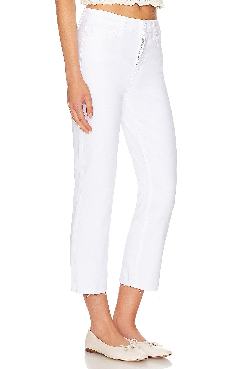 PAIGE Cindy Crop Petite Straight Jeans thumbnail