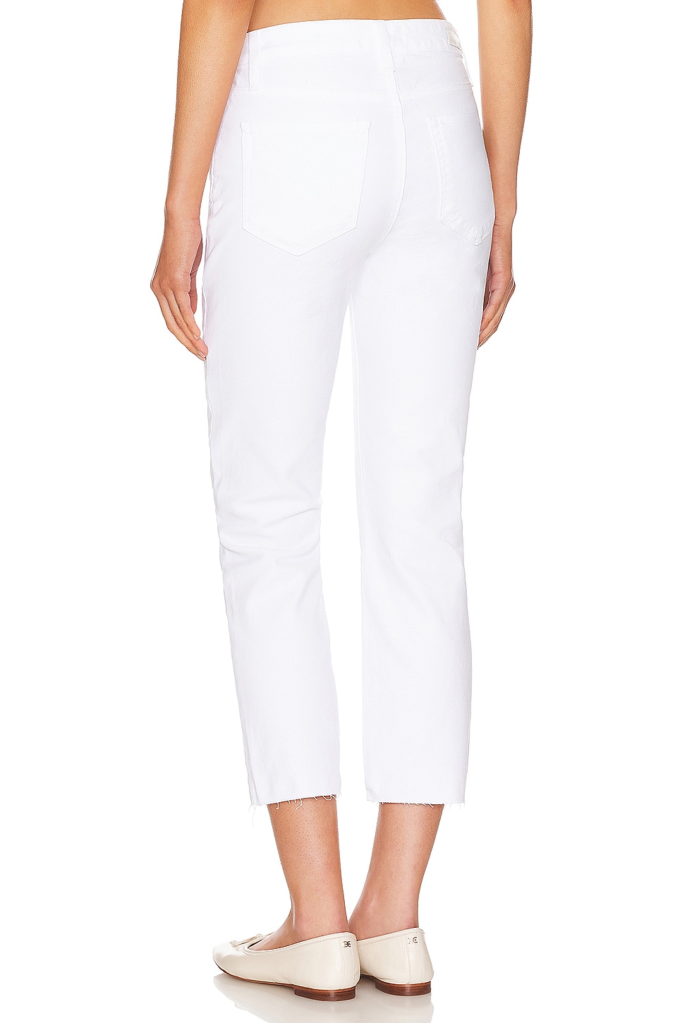 PAIGE Cindy Crop Petite Straight Jeans thumbnail