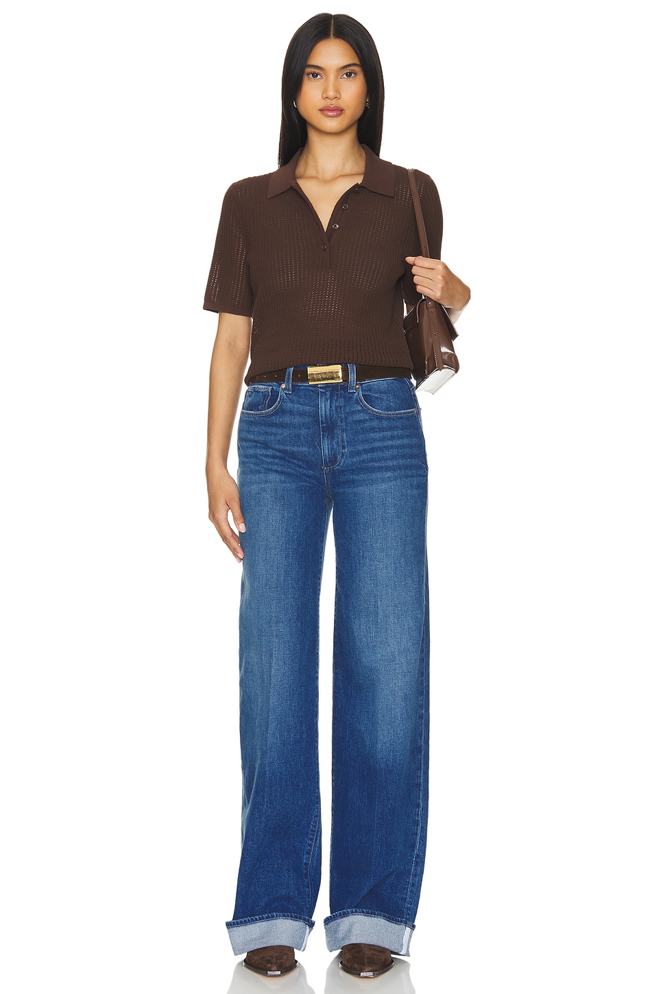 Sasha Wide Cuff Jeans