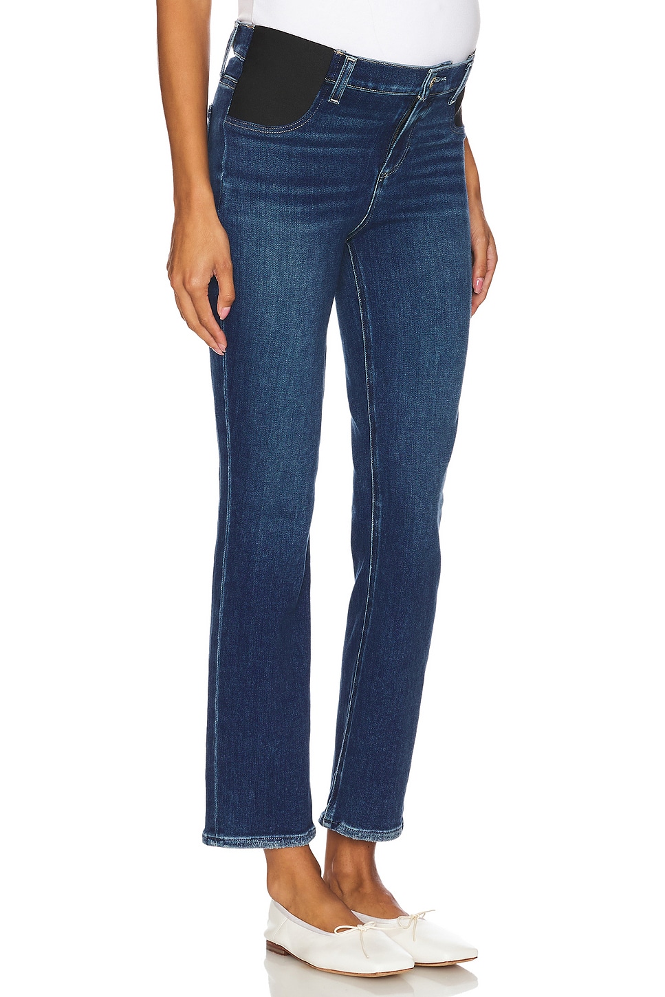 PAIGE Cindy Maternity Straight Leg Jeans