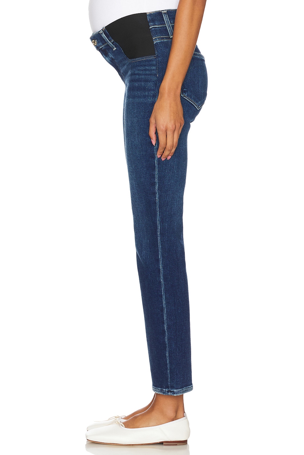 PAIGE Cindy Maternity Straight Leg Jeans thumbnail