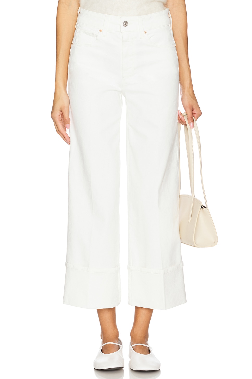 Sasha Ankle With Wide Cuff Jeans