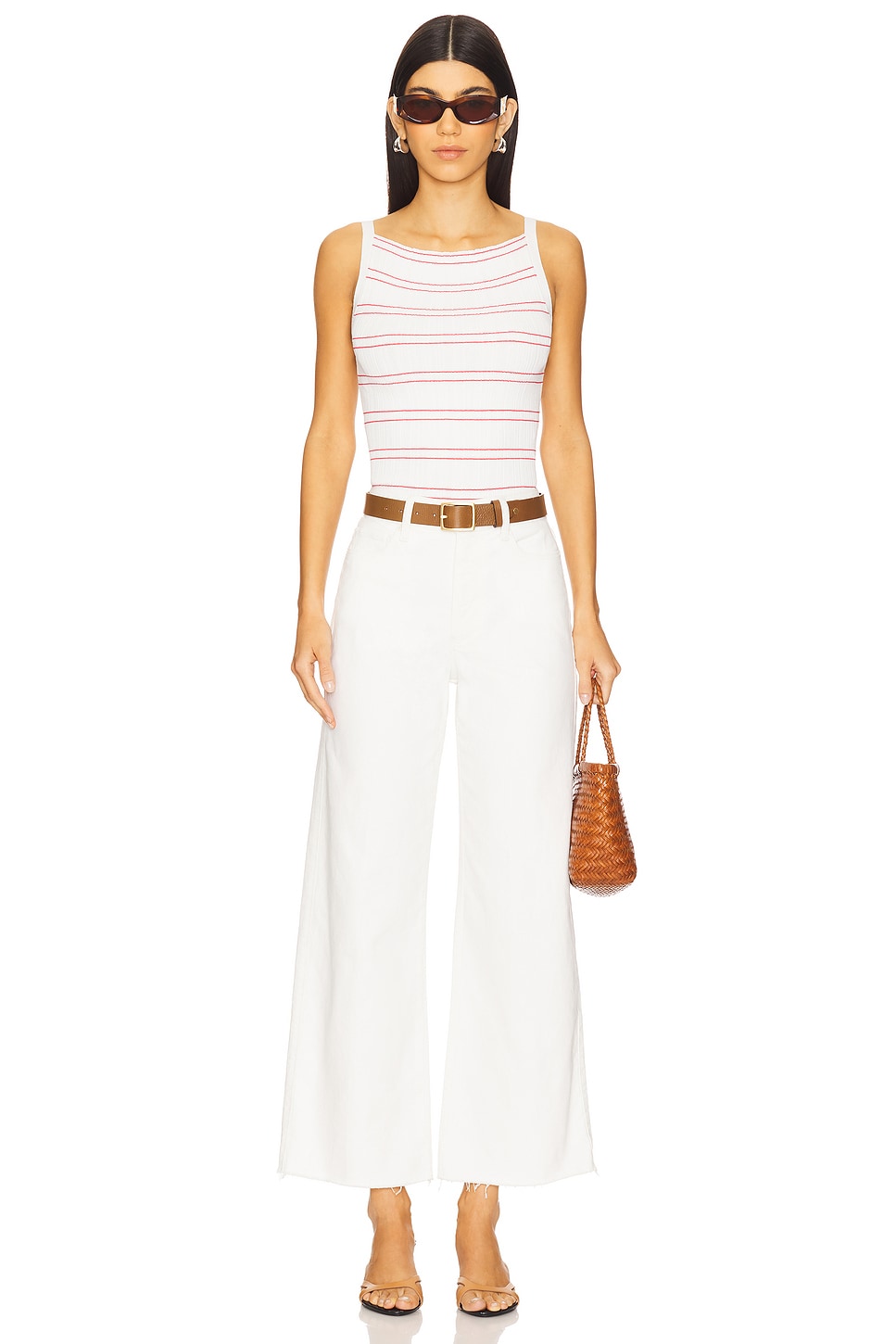 Anessa Petite Undone Hem Jeans in Tonal - Thumbnail 5