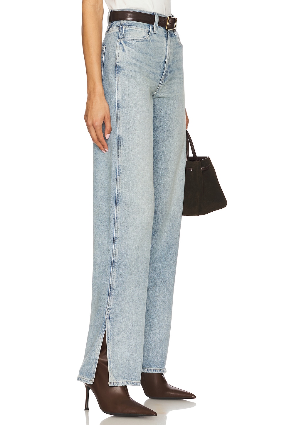 PAIGE Sawyer Wide Leg Jeans