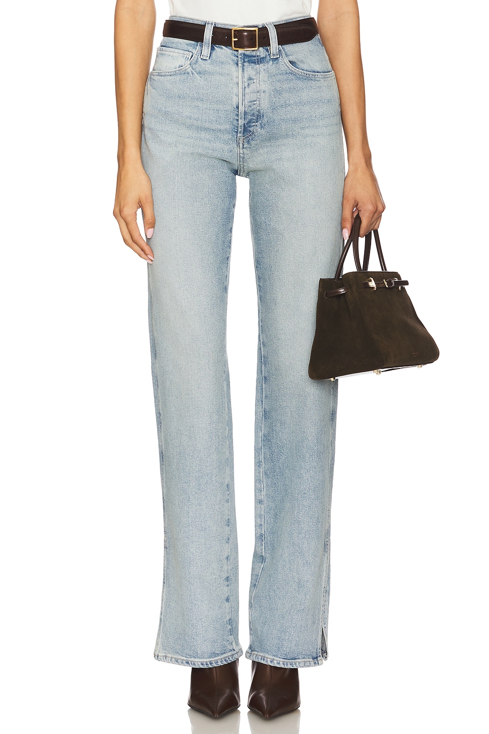 PAIGE Sawyer Wide Leg Jeans