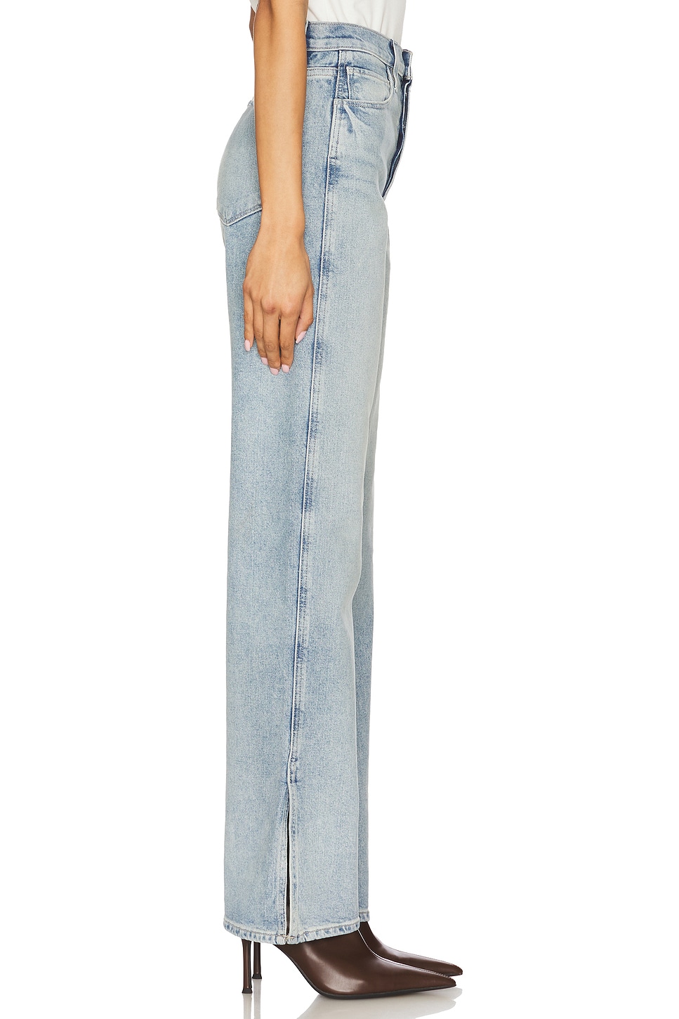 PAIGE Sawyer Wide Leg Jeans