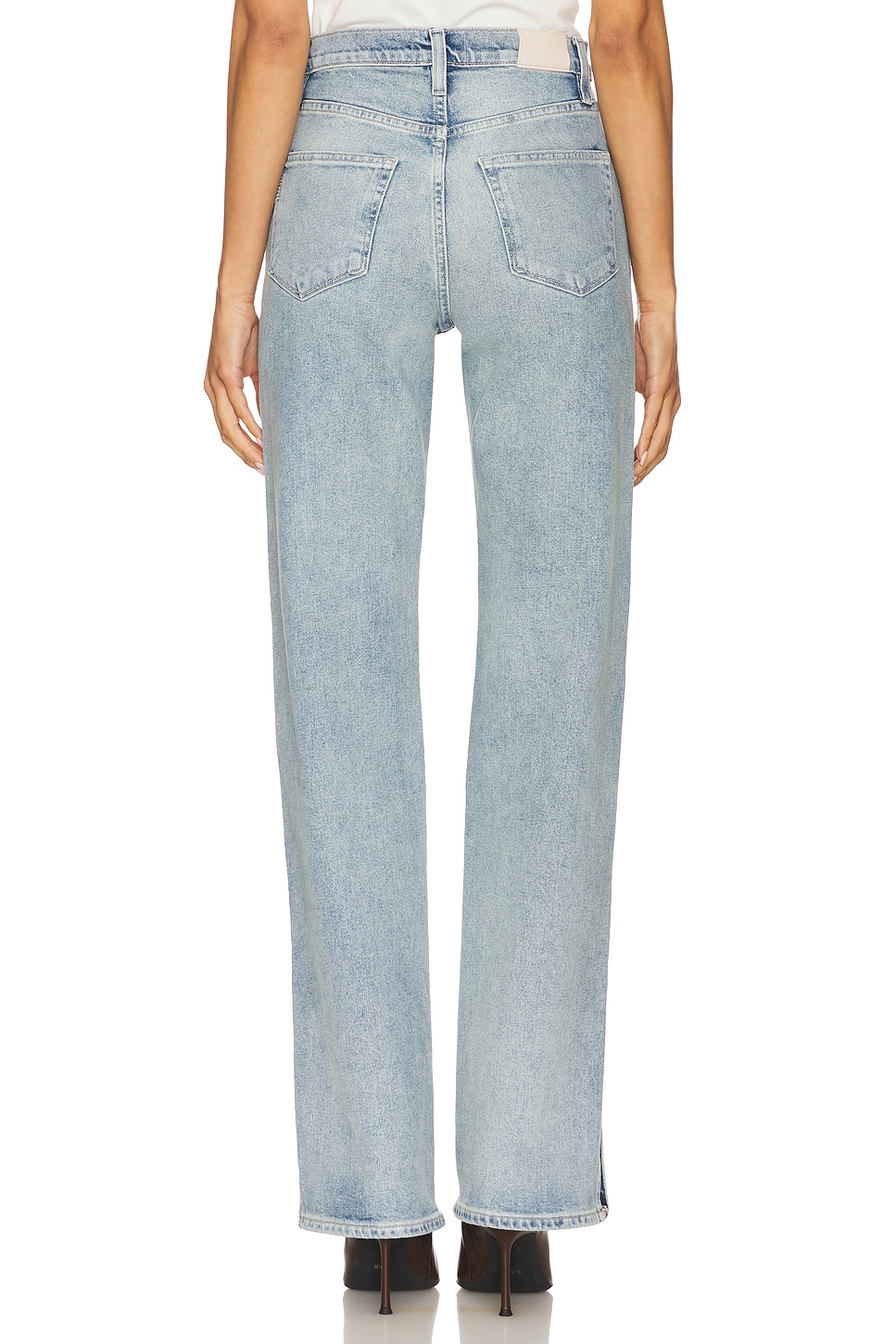 PAIGE Sawyer Wide Leg Jeans