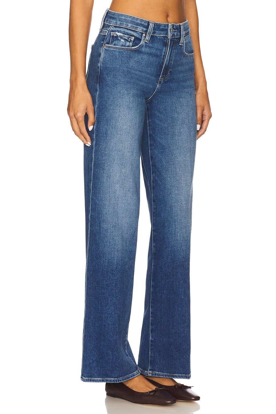 PAIGE Tatum Wide Leg Jeans