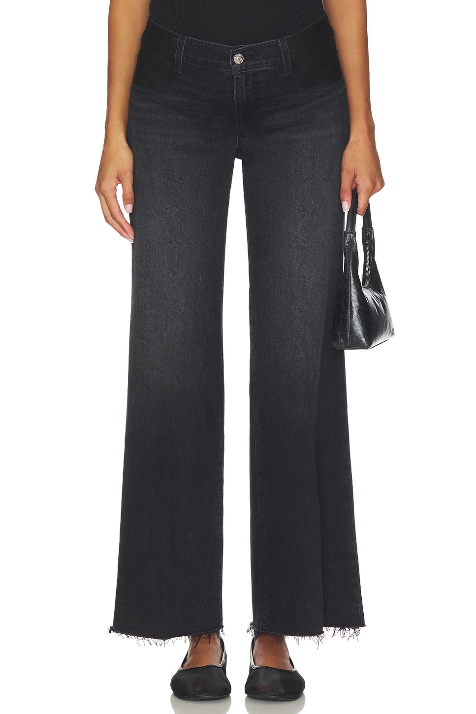 Revolve Anessa Maternity Wide Leg Jeans