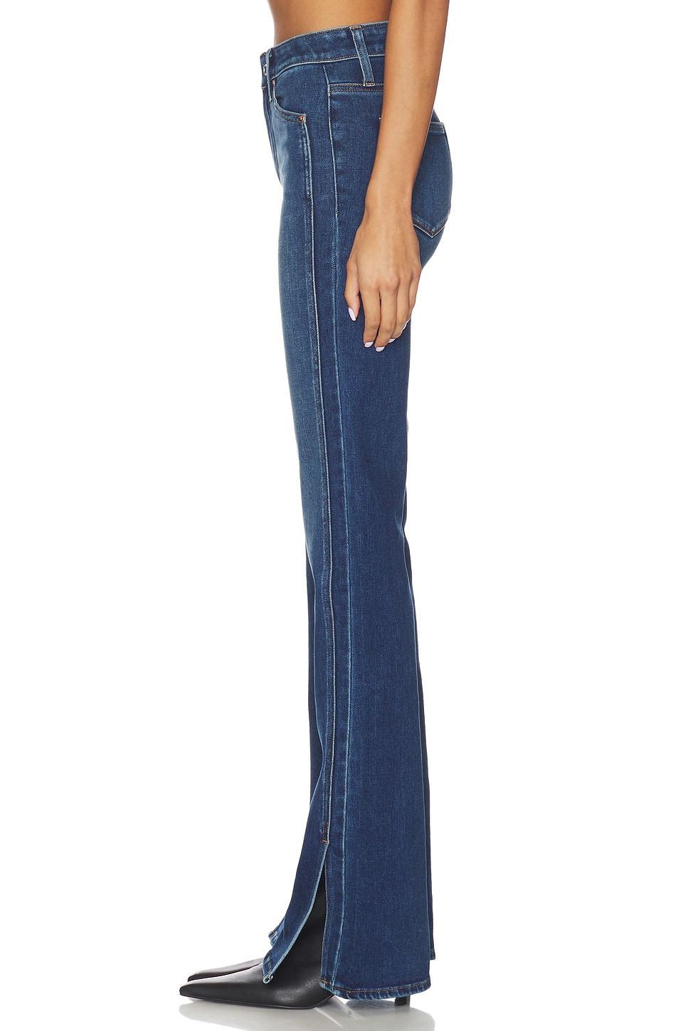 Jean Paige Premium Hollywood Hills Bootcut - Taille 28, Rise Bas, Lavage Foncé