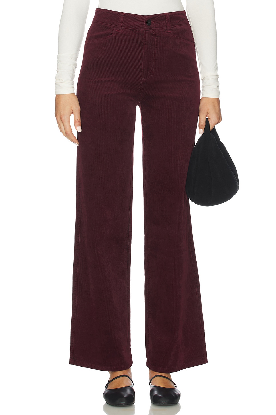 PAIGE Sasha Wide Leg Jeans Plush