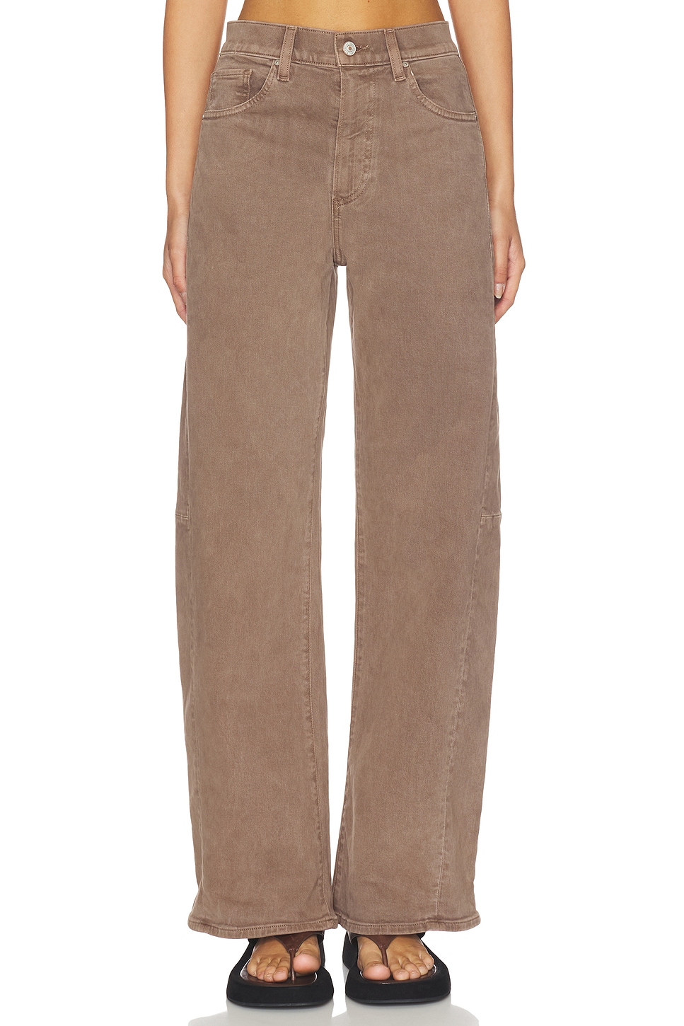 Arellia Skimmer Outseam Panels Jeans