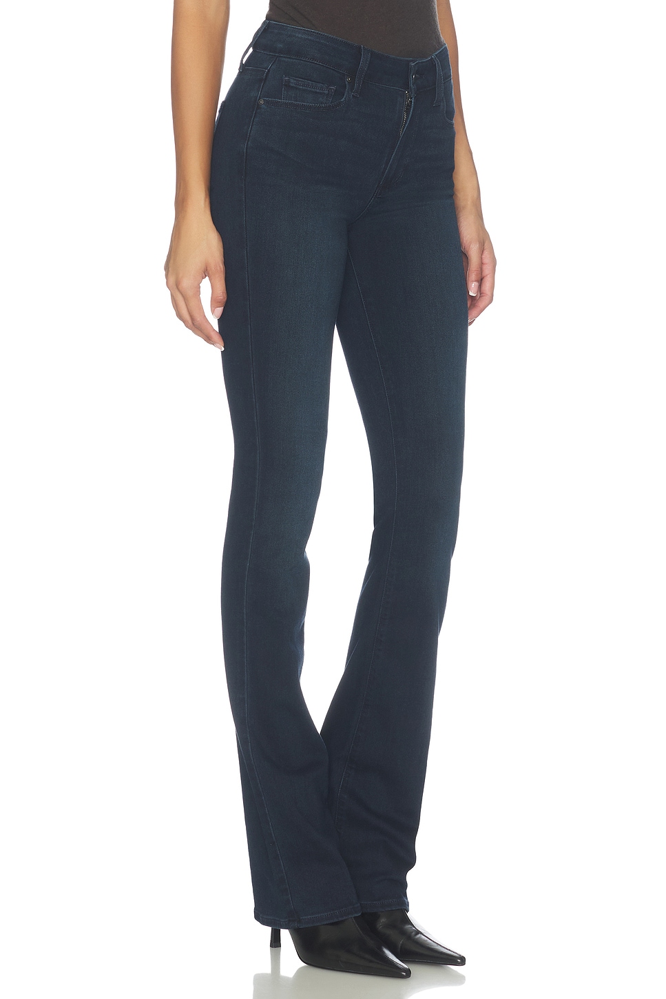 PAIGE High Rise Manhattan Bootcut Jeans