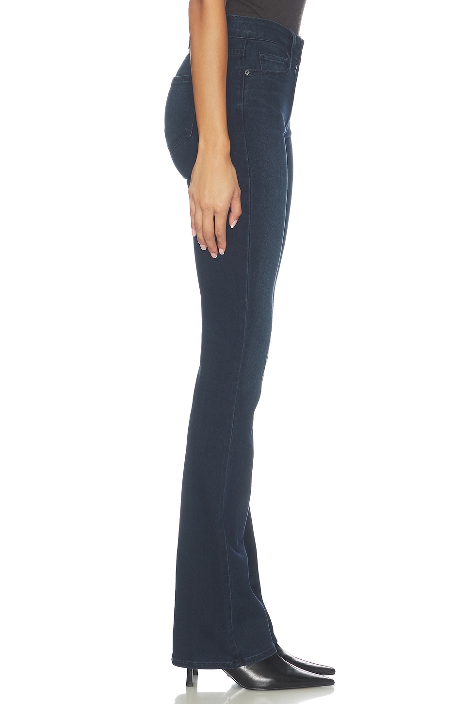 PAIGE High Rise Manhattan Bootcut Jeans