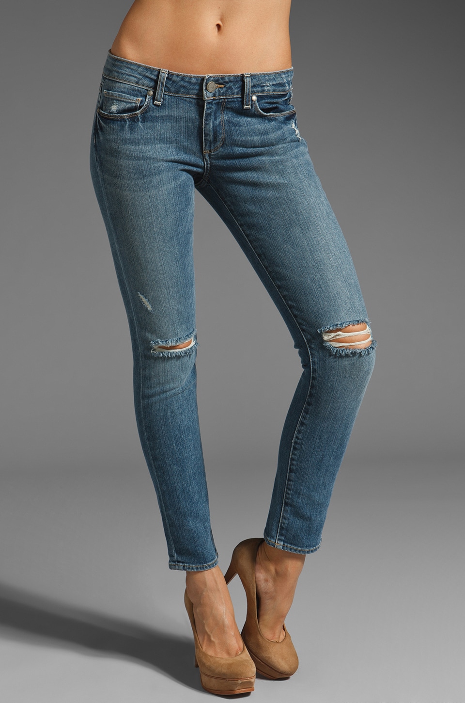 PAIGE Denim Skyline Ankle Peg in 