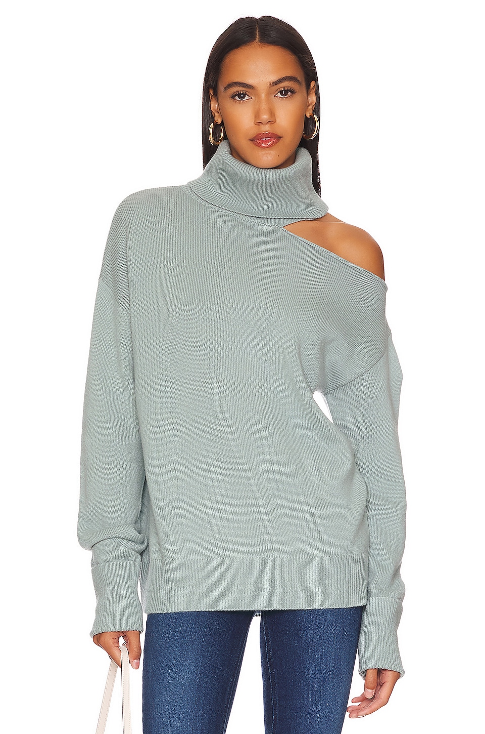 PAIGE Raundi Sweater in Slate | REVOLVE
