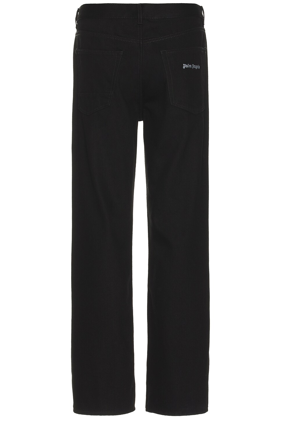 Palm Angels Low BW Loose 5 Pockets en Black
