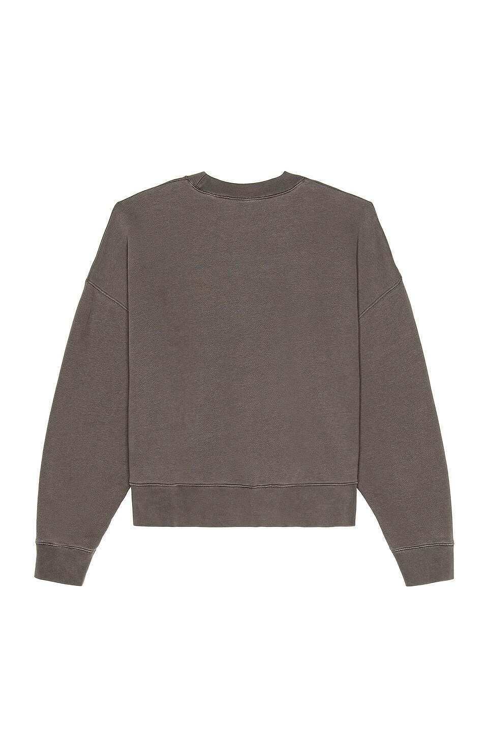 Palm Angels Curved Logo Crewneck in Black