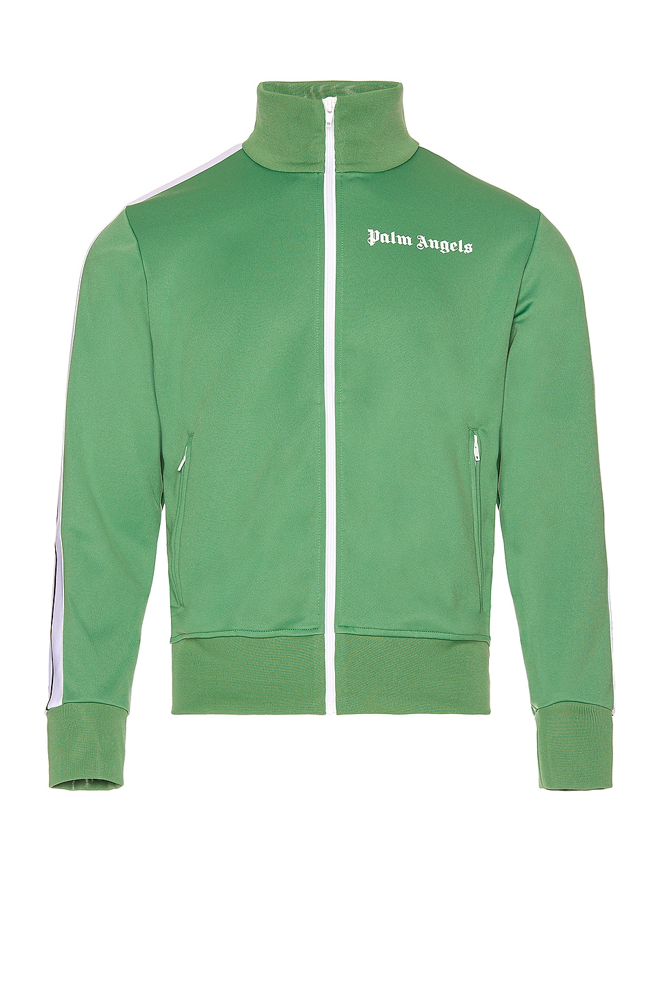 Palm Angels Classic Track Jacket in Green | REVOLVE