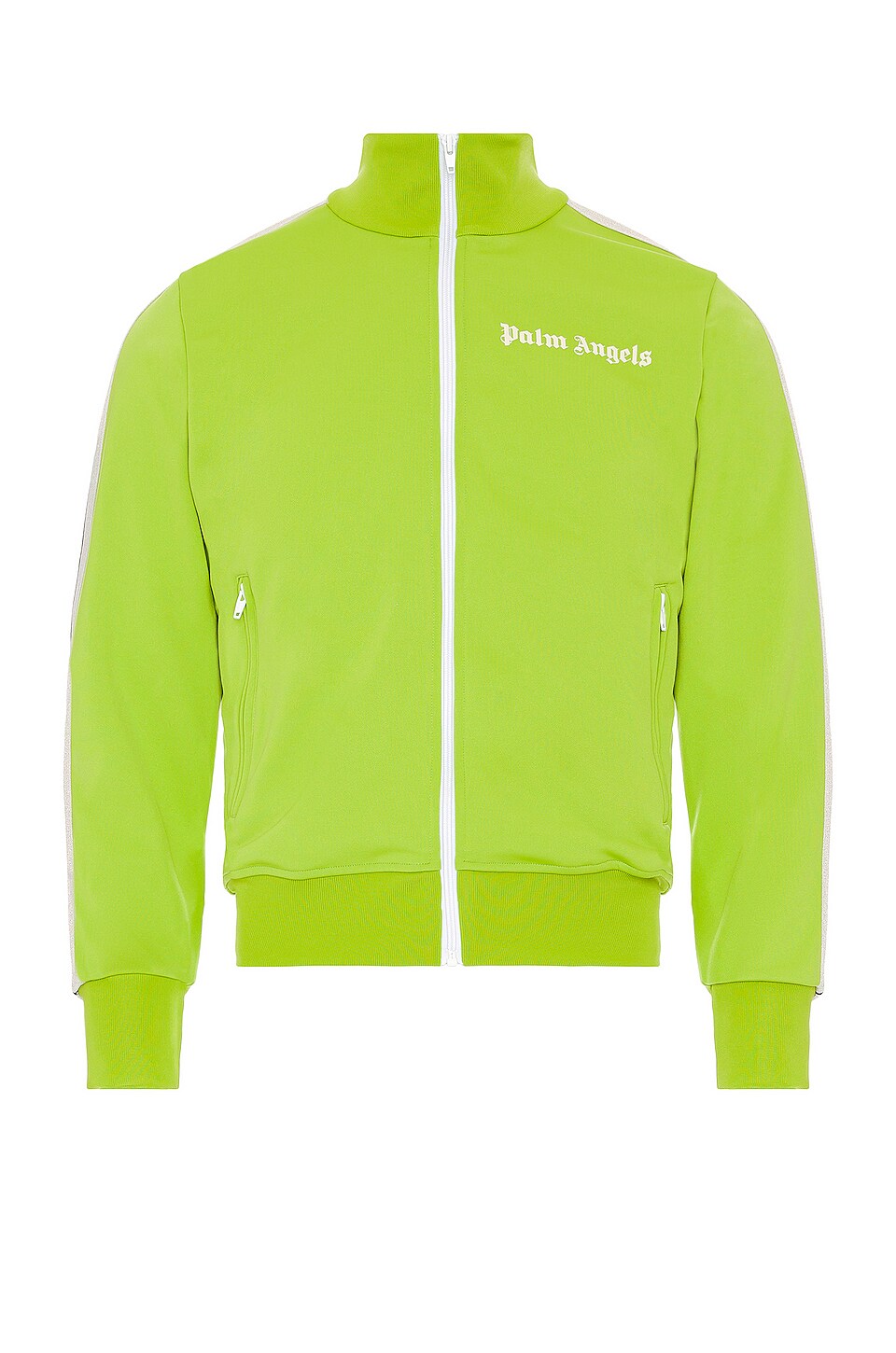 Palm Angels Classic Track Jacket in Lime Green | REVOLVE