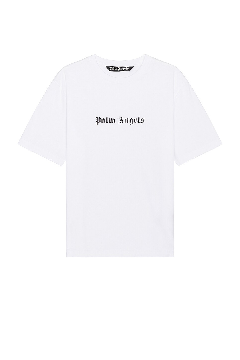 Palm Angels Classic Logo Slim Tee in White | REVOLVE