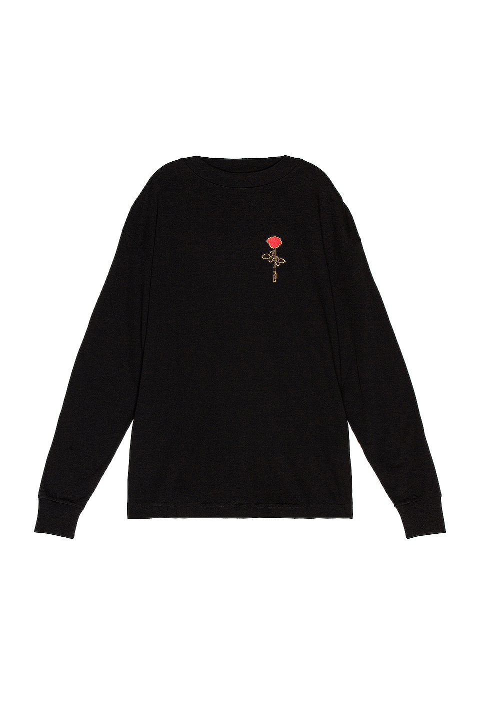 palm angels long sleeve black