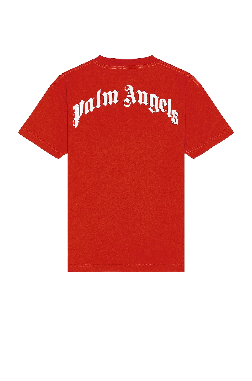 Palm Angels Bear Classic Tee in Brick Red & Brown