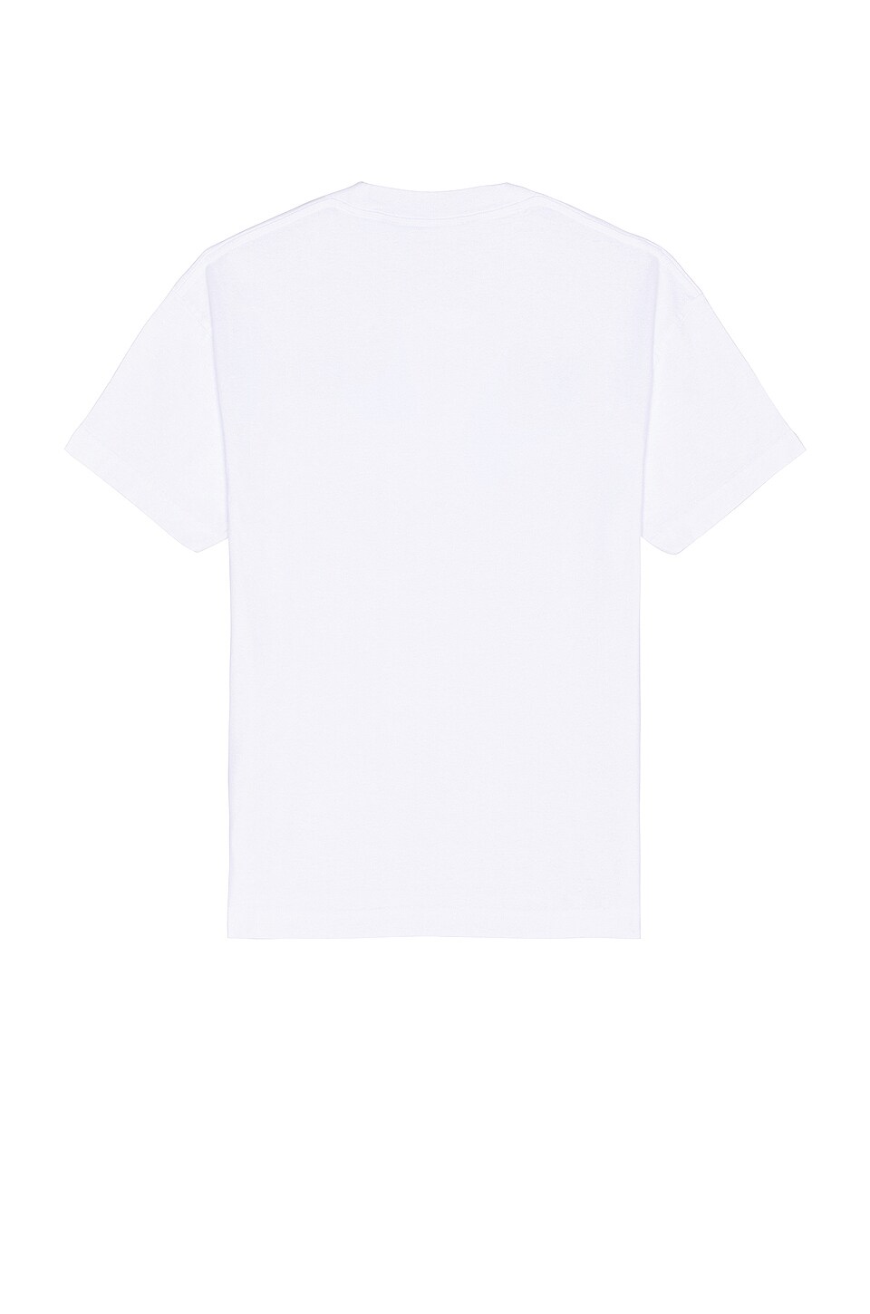 Palm Angels Rhinestone Sprayed Classic Tee in White & Black