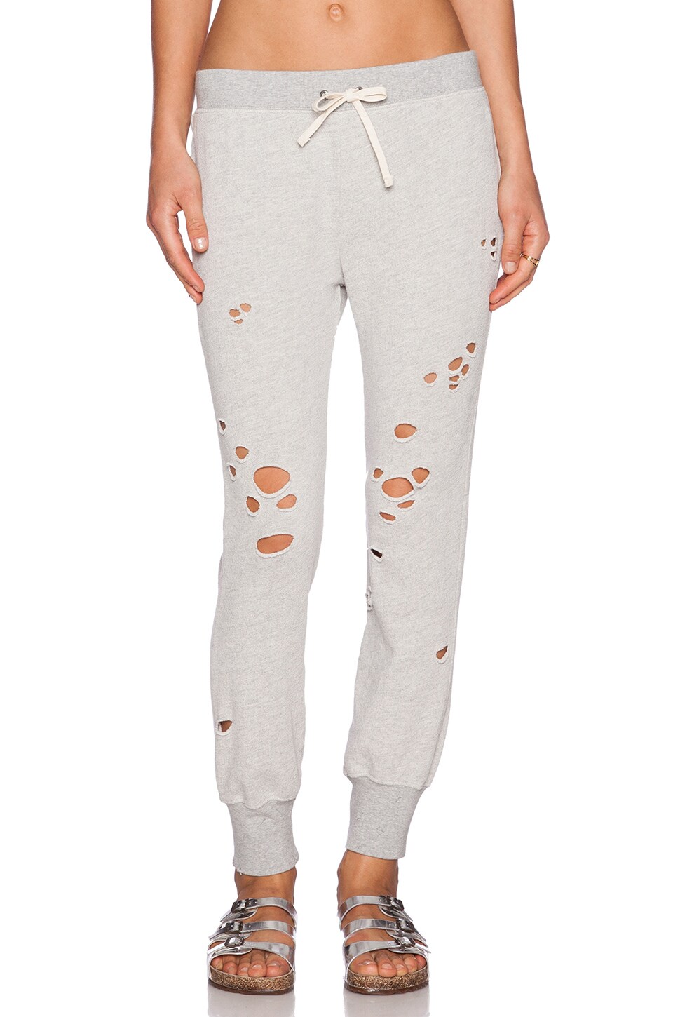 Pam \u0026 Gela Betsee Distressed Sweatpant 