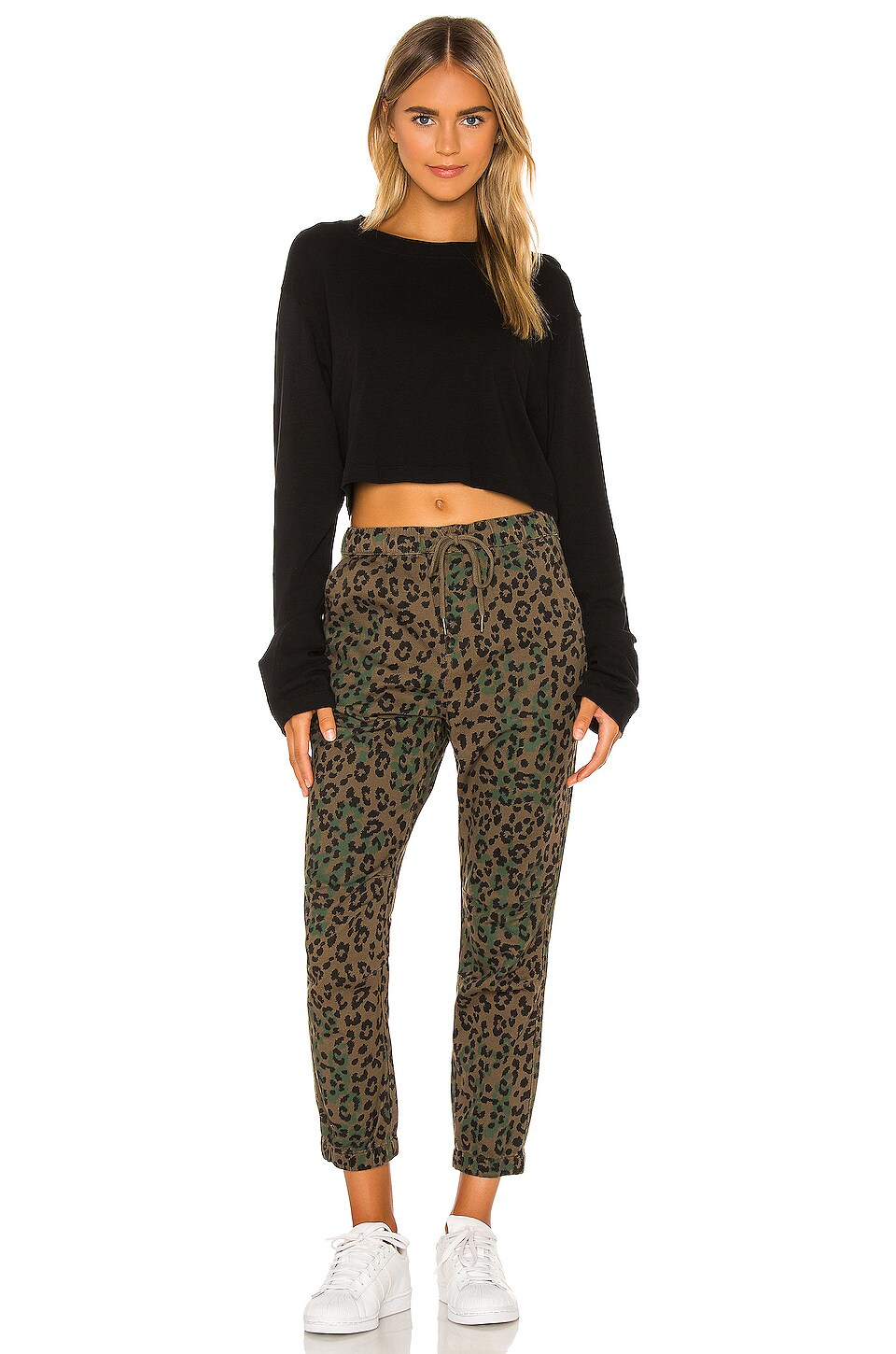 jaguar print pants