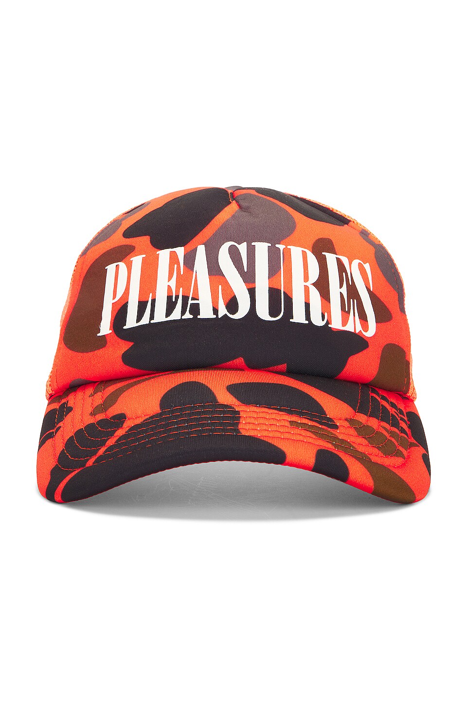 Pleasures Lithium Trucker Cap in Hunter Camo