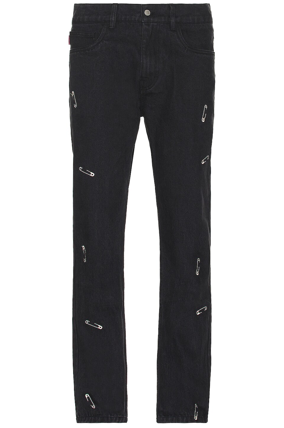 Pleasures Safety Pin Denim in Black