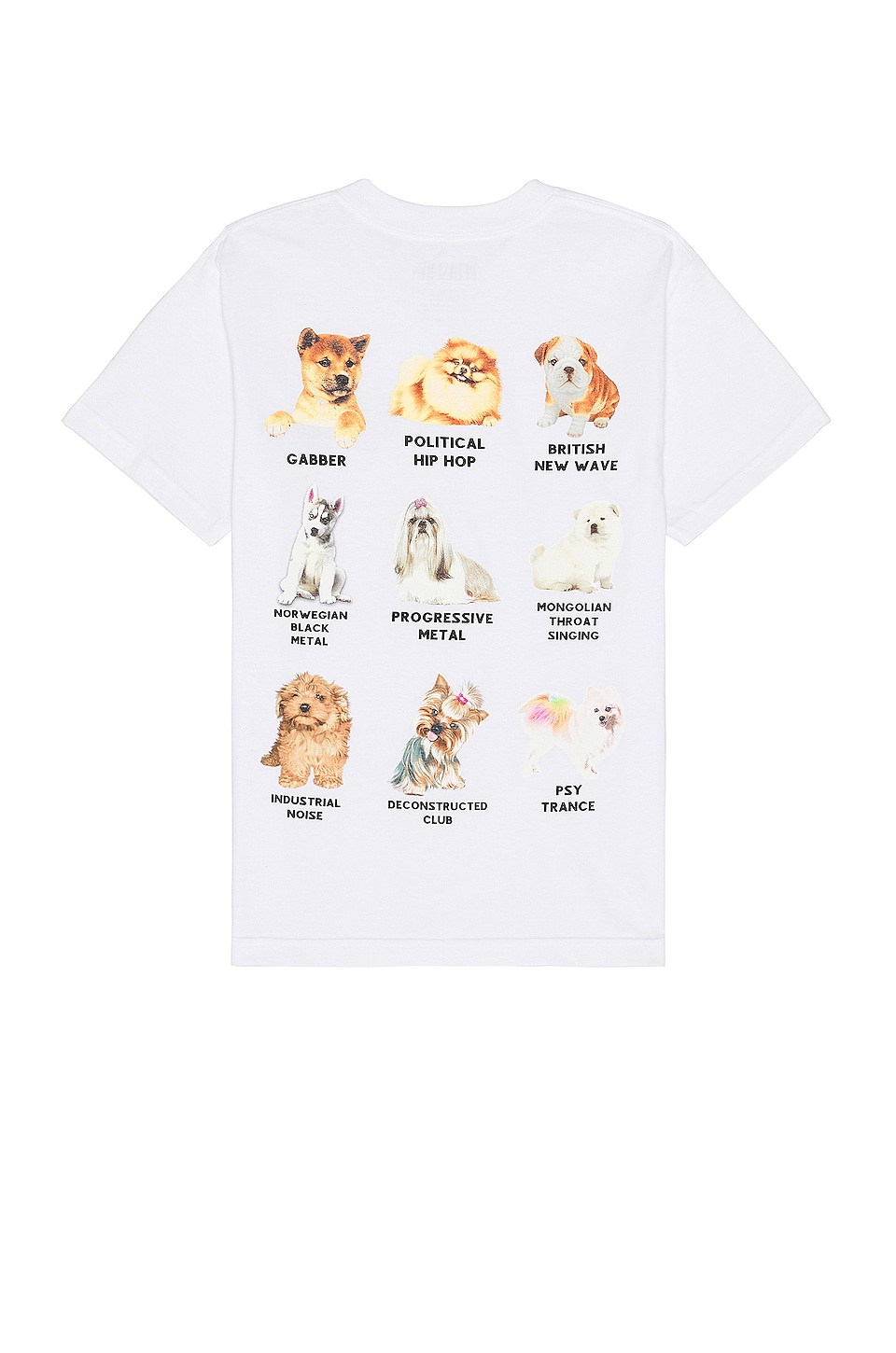Pleasures Puppies T-shirt in White