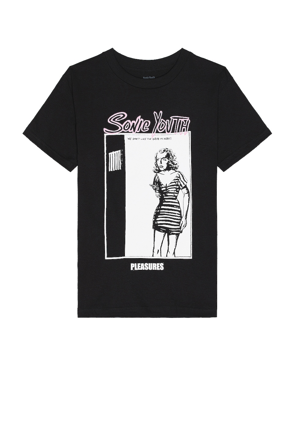 Pleasures X Sonic Youth Grub T-shirt in Black | REVOLVE