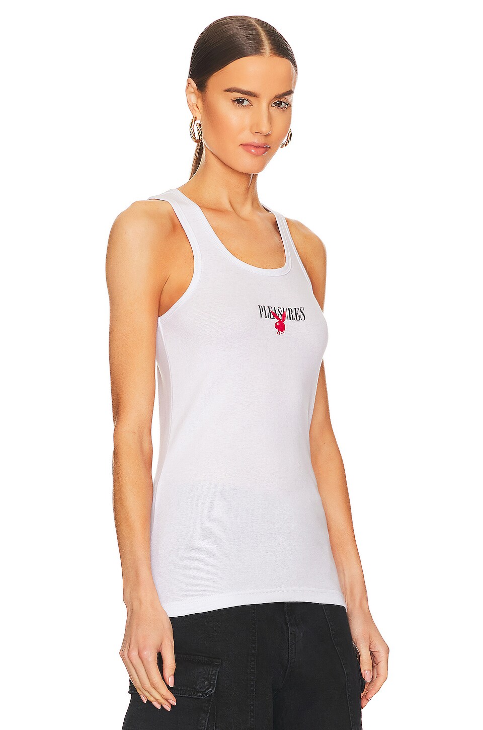 Pleasures X Playboy Tank Top 2 Pack in White