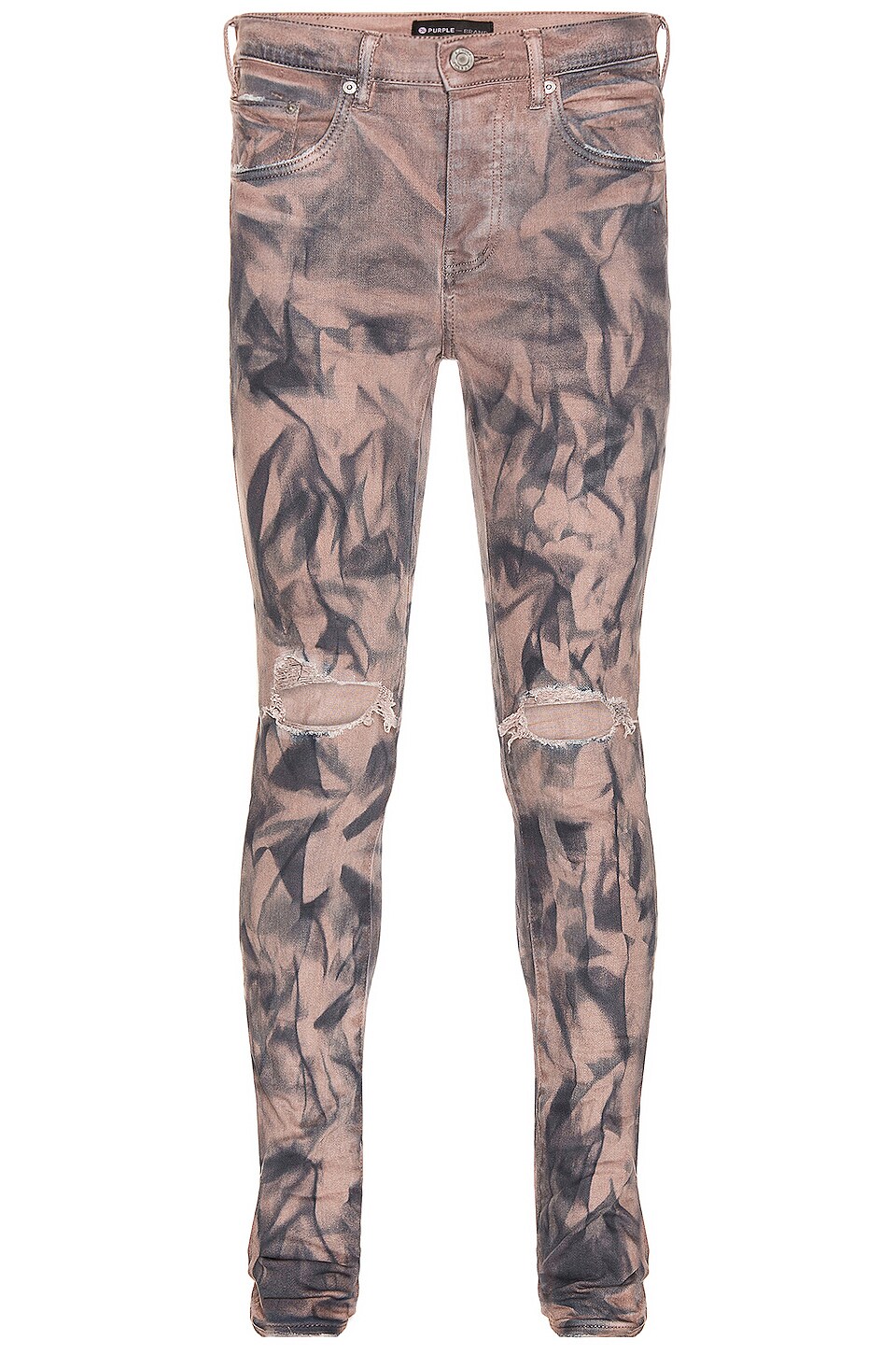 Purple Brand Clay Marble Jeans in Midnight