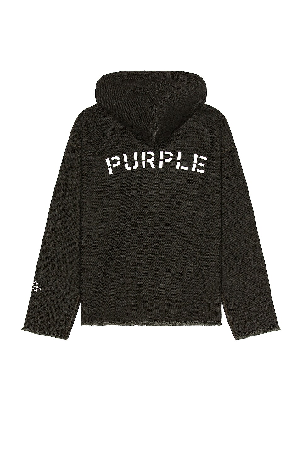 Purple Brand Black Stencil in Black