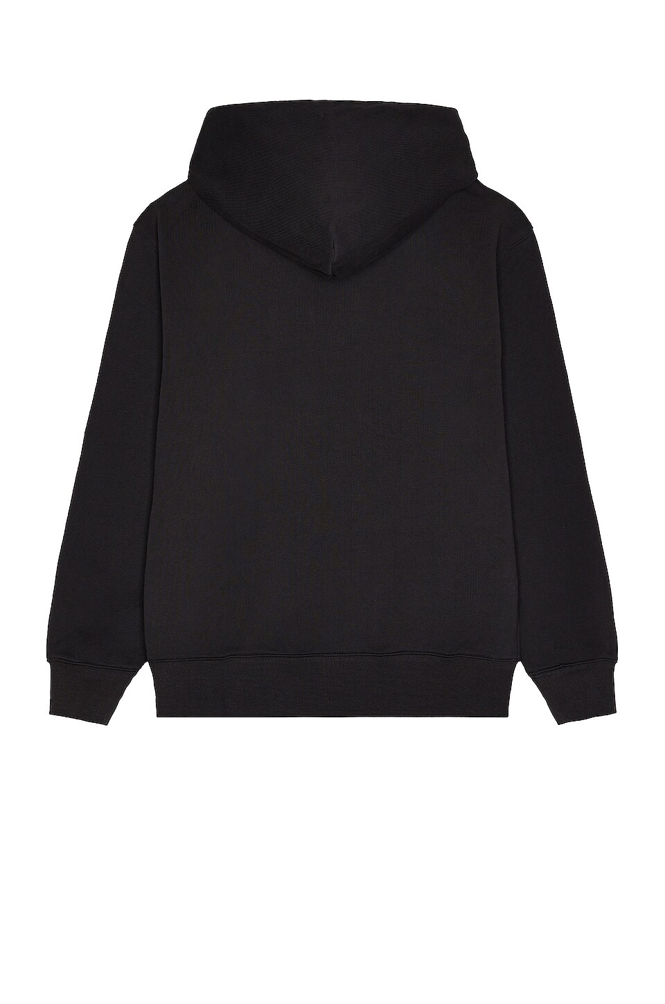 Purple Brand French Terry Distorted Hoodie in Black Beauty