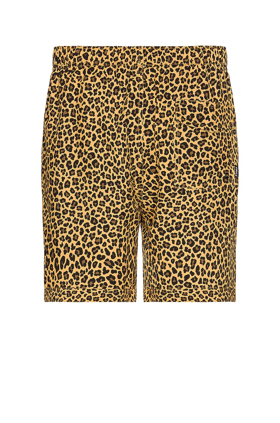 Purple Brand Leopard Swim Shorts in Brown